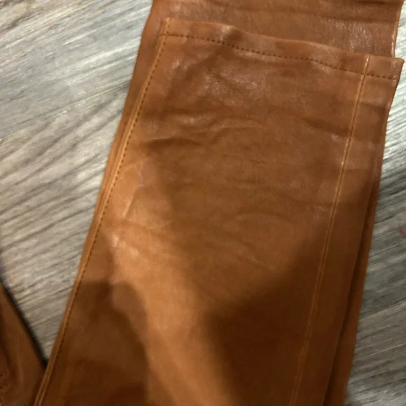 Frame Women's Leather Pants - Picture 4 of 7